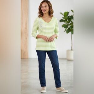 Women’s Straight-Leg Jeans in Dark Blue